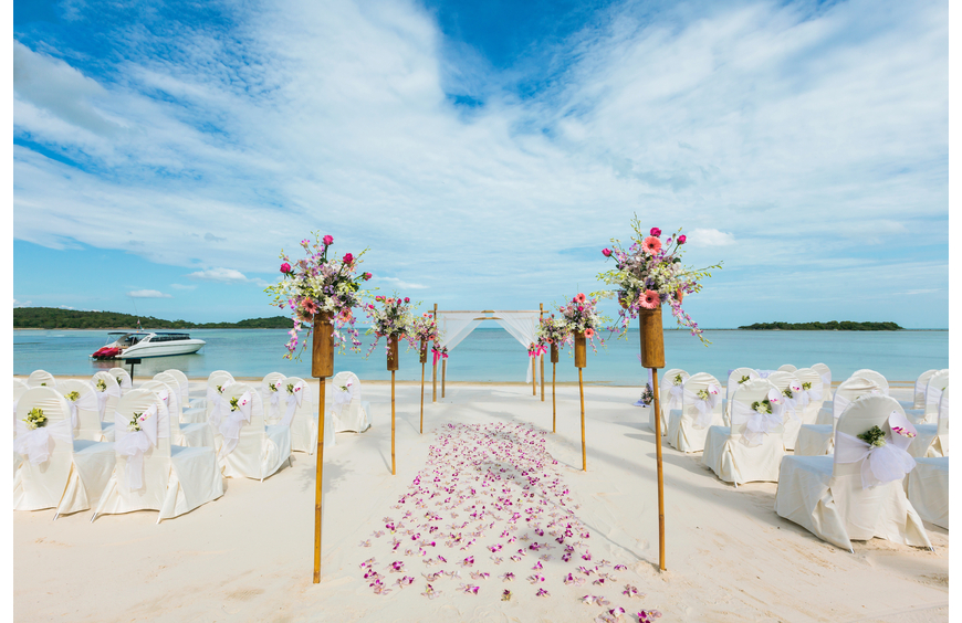 2022 Yaz - Plaj Düğünleri Trendi